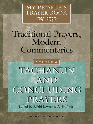 cover image of My People's Prayer Book Vol 6
